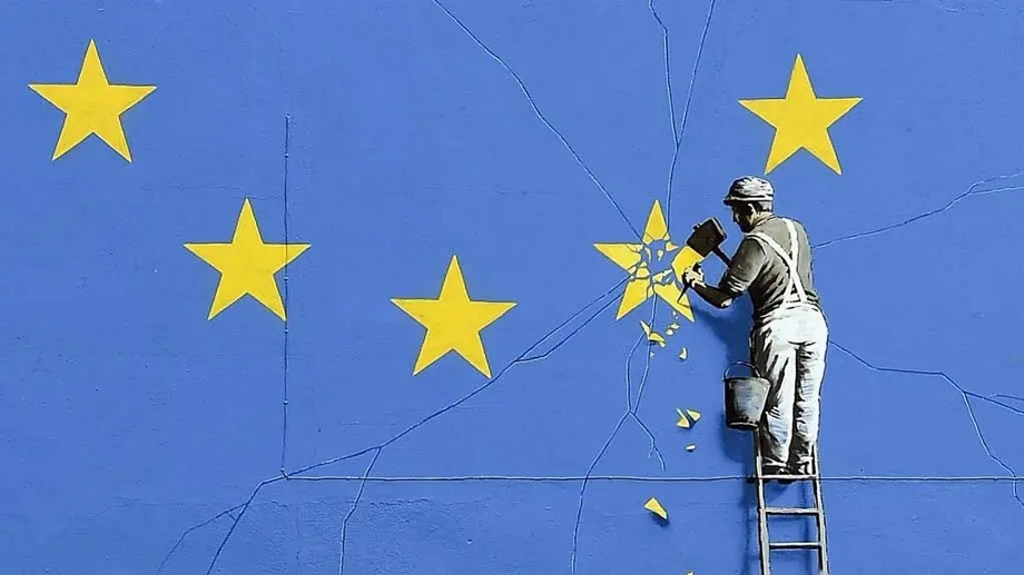 Фрагмент фрески Brexit