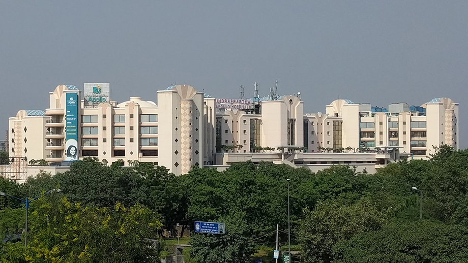 Госпиталь Apollo Hospital Delhi в Дели.