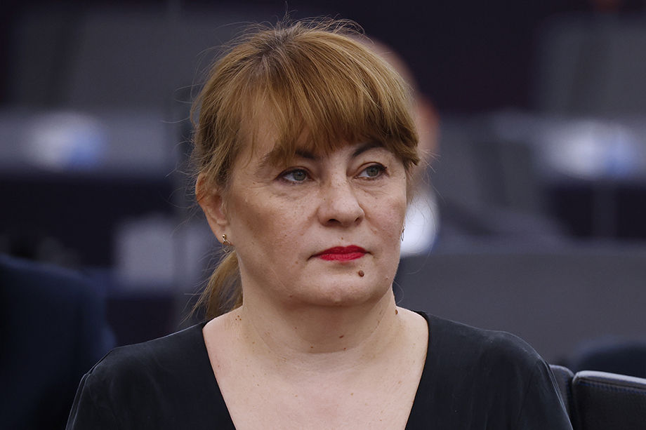Активистка Юстина Выджинская.