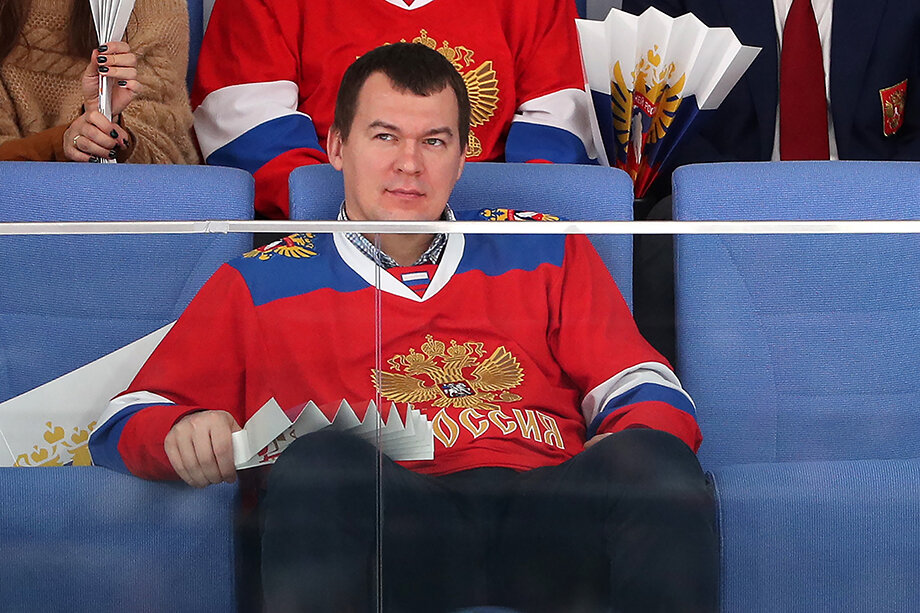 Михаил Дегтярёв неоднократно встречался на хоккейных матчах с Дмитрием Демешиным.