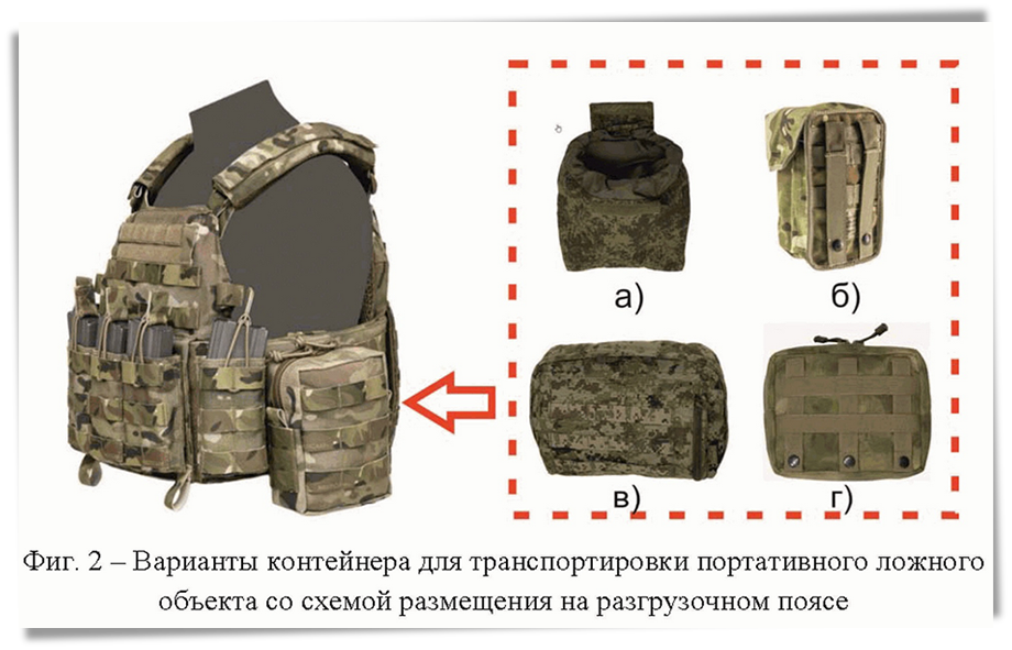 Для комплектующих муляжа разработан специальный контейнер.