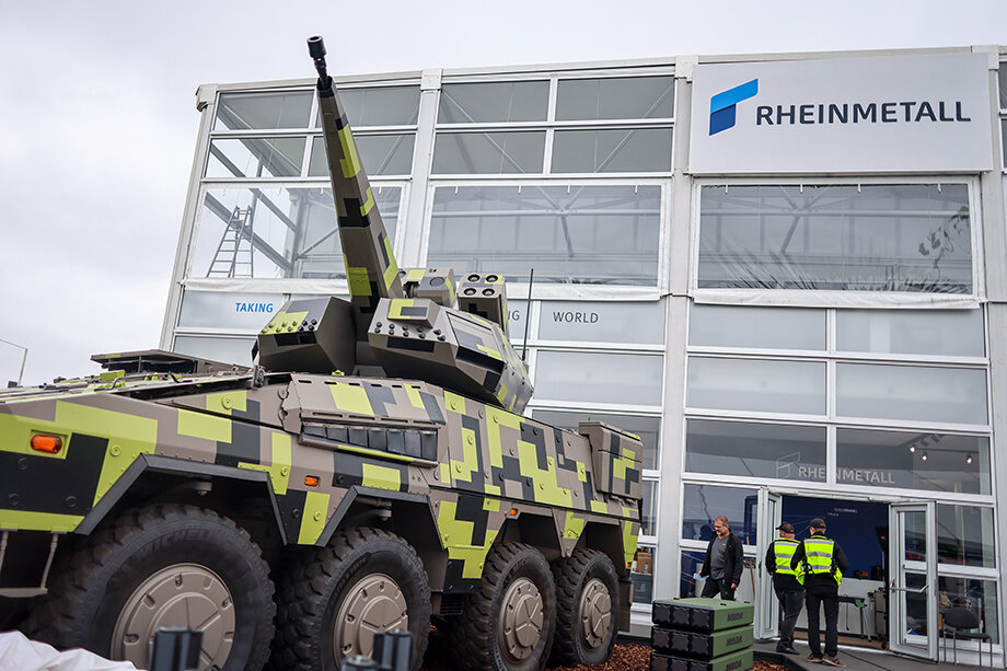 На территории Украины будет действовать завод Rheinmetall.