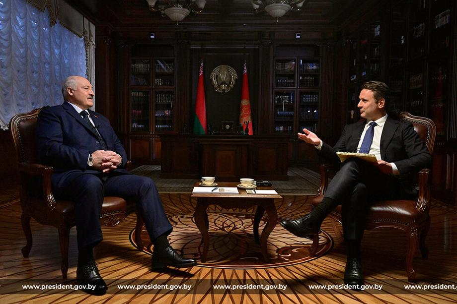 Александр Лукашенко дал интервью американскому журналу Time.