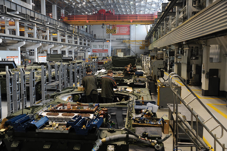 УВЗ в Нижнем Тагиле переходит на сокращённую рабочую неделю.