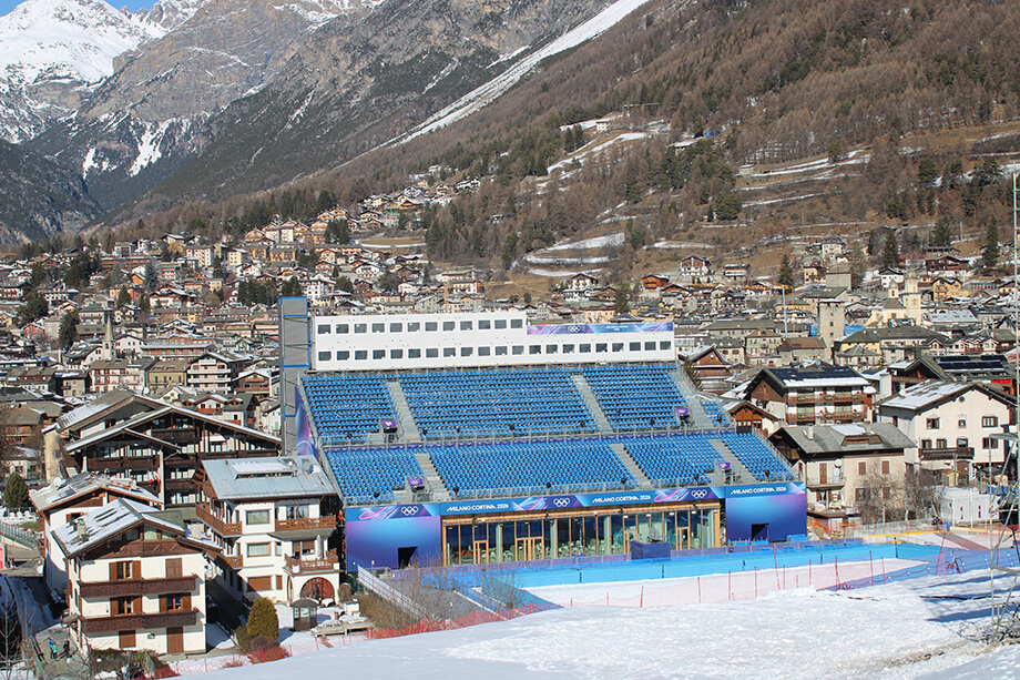 Организованная преступность влияла на строительство олимпийских объектов в Кортина-д’Ампеццо.
