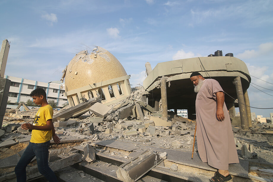 Восстановление Газы тормозит отсутствие действующей местной администрации.